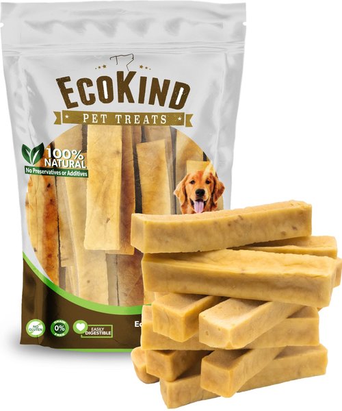 EcoKind Gold Peanut Butter Flavored Yak Chews Dog Treat, Large, 3-lb bag slide 1 of 4