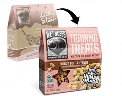 Wet Noses Peanut Butter Little Stars Dog Treats, 9-oz box slide 2 of 7