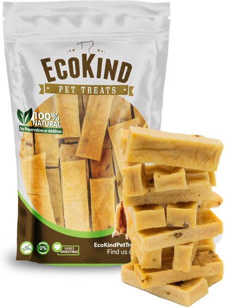 ECOKIND Gold Bacon Flavored Yak Chews Dog Treat Small 16 count Chewy