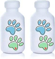Insulin Vial Protector for Vetsulin or Humulin, 2 Pack, Cat/Dog Paw Prints