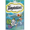 Temptations MixUps Meowmaid Salmon & Tuna Flavors Soft & Crunchy Cat Treats, 3-oz pouch, pack of 12