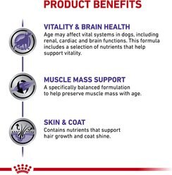Royal Canin Veterinary Diet Adult Mature Consult Loaf in Sauce Canned Dog Food, 13.5-oz, case of 24 slide 2 of 8