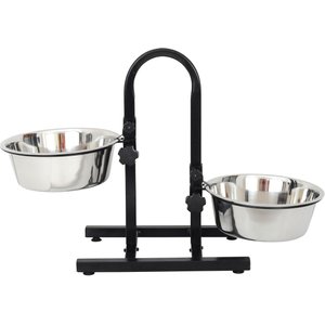 3 Bowl Dog Feeder and Stand Best triple diner feeder For Your Pet –  BearwoodEssentials-Elevated Pet Feeders