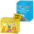 Tiny Tiger Chunks in Gravy Beef & Poultry Variety Pack Canned Food + Lickables Variety Pack Bisque Cat Treat & Topper