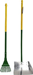 Wee-Wee Outdoor Rake, Spade & Pan Set, Large