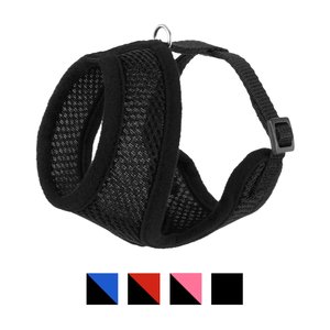 Four Paws Comfort Control Dog Harness, Black, X-Small