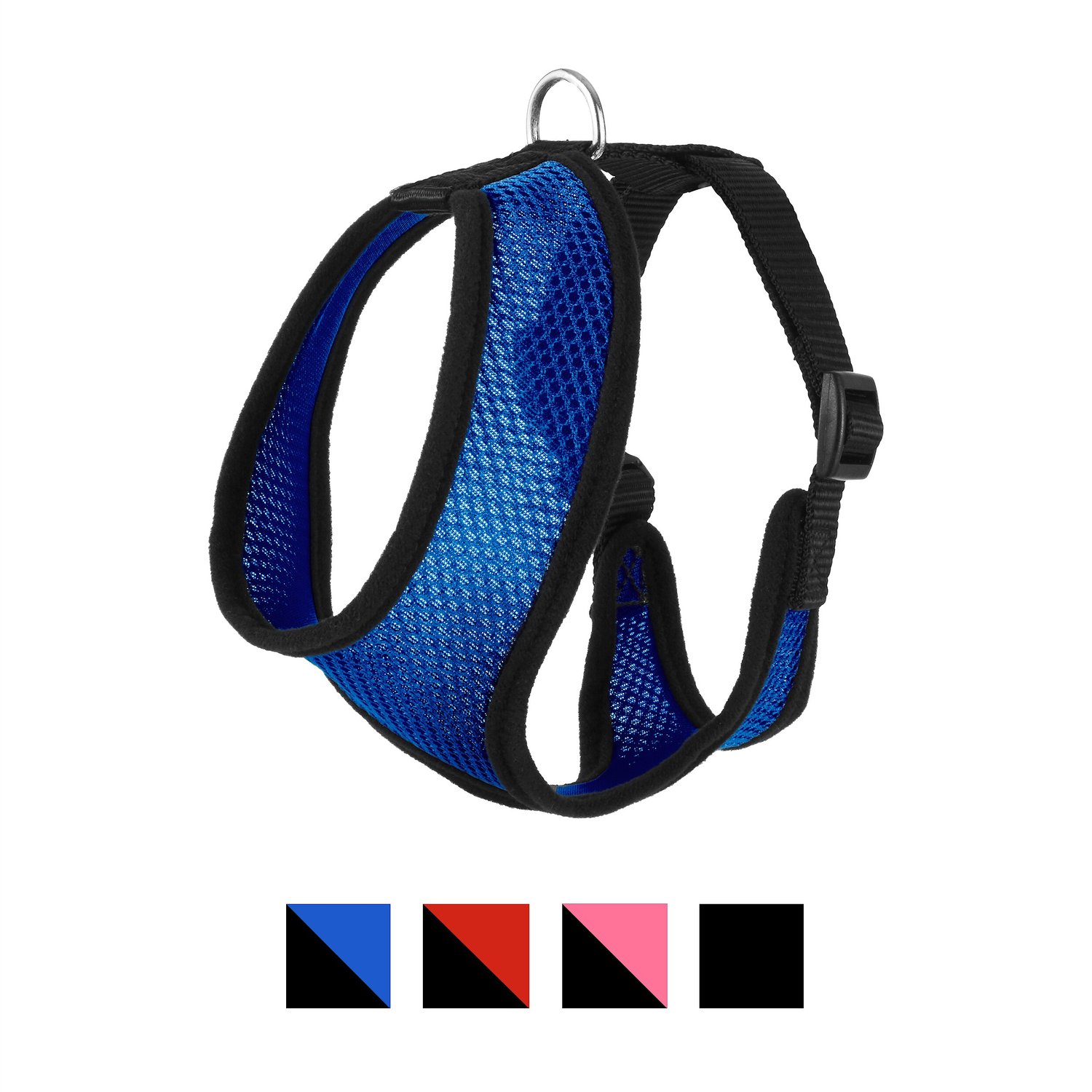 FOUR PAWS Comfort Control Dog Harness, Blue, Medium - Chewy.com