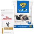 Dr. Elsey's Precious Cat Ultra Unscented Litter + Royal Canin Veterinary Diet Urinary SO Dry Cat Food