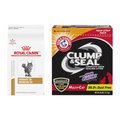 Royal Canin Veterinary Diet Urinary SO Dry Food + Arm & Hammer Litter Clump & Seal Scented Cat Litter