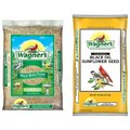 Wagner's Classic, 20-lb bag + Four Season 100% Black Oil Sunflower Seed Wild Bird Food, 20-lb bag