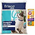 Frisco Unscented Litter + Arm & Hammer Litter Baking Soda Cat Litter Deodorizer