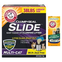 Arm & Hammer Litter Deodorizer Powder + Slide Scented Cat Litter