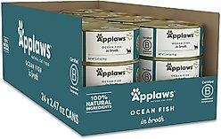 Applaws Ocean Fish Canned Cat Food, 2.47-oz, case of 24