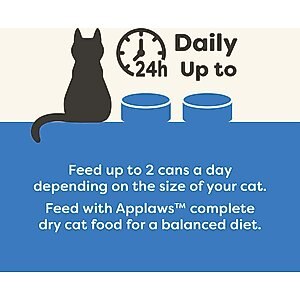 Applaws Tuna Fillet Canned Cat Food, 2.47-oz, case of 24