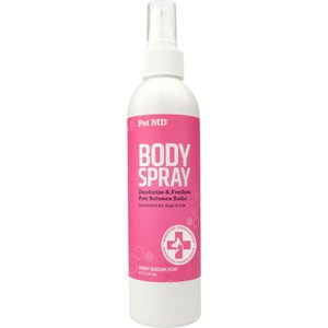 Pet MD Deodorizing Japanese Cherry Blossom Cat & Dog Body Spray, 8-oz bottle