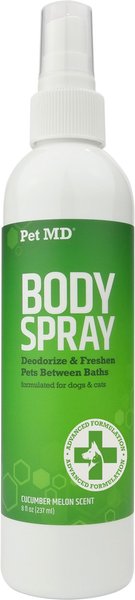 Pet MD Deodorizing Cucumber Melon Cat & Dog Body Spray, 8-oz bottle slide 1 of 7