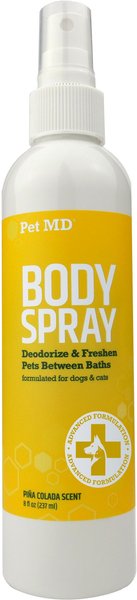 Pet MD Deodorizing Pina Colada Cat & Dog Body Spray, 8-oz bottle slide 1 of 7