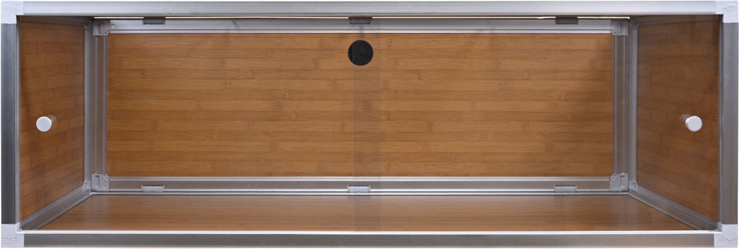 Zen Habitats Meridian Enclosure with Wood Panels Reptile Habitat, Bamboo