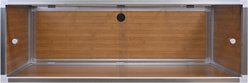 Zen Habitats Meridian Enclosure with PVC Panels Reptile Habitat, Bamboo, Small
