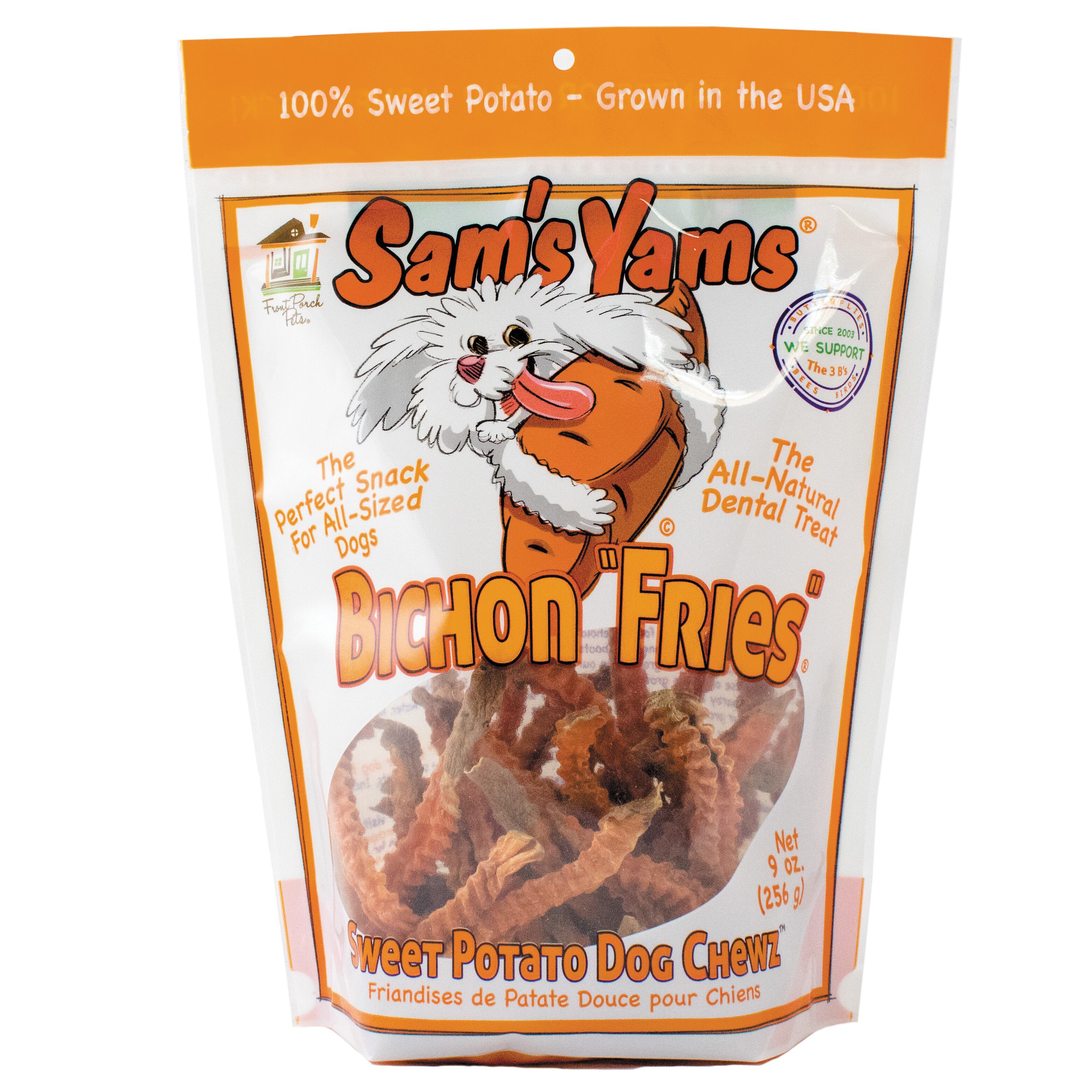 SAM'S YAMS Bichon "Fries" Sweet Potato Dog Treats reviews