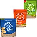 Variety Pack - Buddy Biscuits with Bacon & Cheese Oven Baked Dog Treats, Chicken & Peanut Butter Flavors