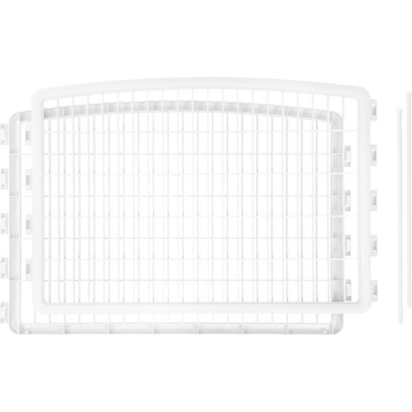 MYPET Plastic TwoPanel Pet Yard Extension