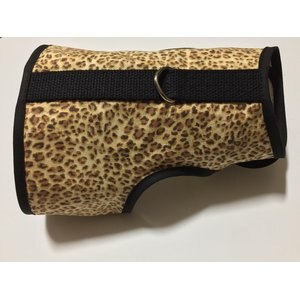 Kitty Holster Cat Harness, Leopard Print, Medium/Large
