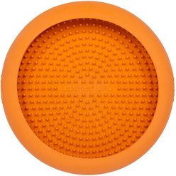 LickiMat UFO Slow Feeder Dog Bowl, Orange, Standard slide 2 of 8