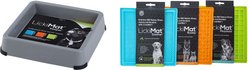 LickiMat Keeper Classic Dog Slow Feeder Bowl, 4 count