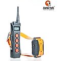 Aetertek AT-919C 1100 Yard Ultra Range Rechargeable Waterproof Auto Anti-Bark Dog Remote Training Shock Collar, Black