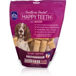 Himalayan Pet Supply Dental Bacon Dog Treats, 30 count