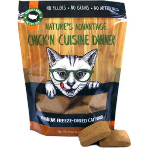 Nature's Advantage Chick'n Cuisine Dinner Cat Food, 8-oz bag