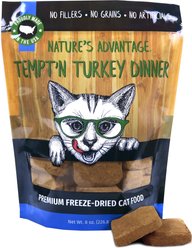 Nature's Advantage Tempt'n Turkey Dinner Cat Food, 8-oz bag