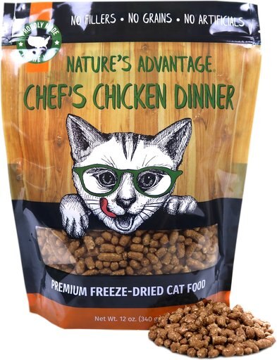 Nature's Advantage Chef's Chicken Dinner Cat Food, 12-oz bag