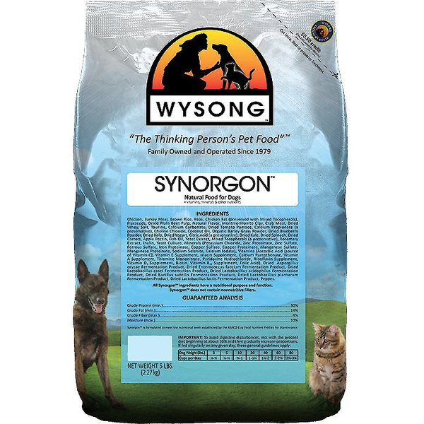 WYSONG Vegan Dry Dog Cat Food 5 lb bag Chewy