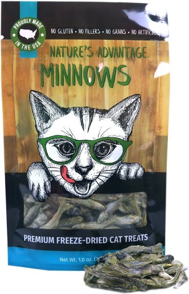 Nature's Advantage Minnows Cat Treats, 1-oz bag slide 1 of 3