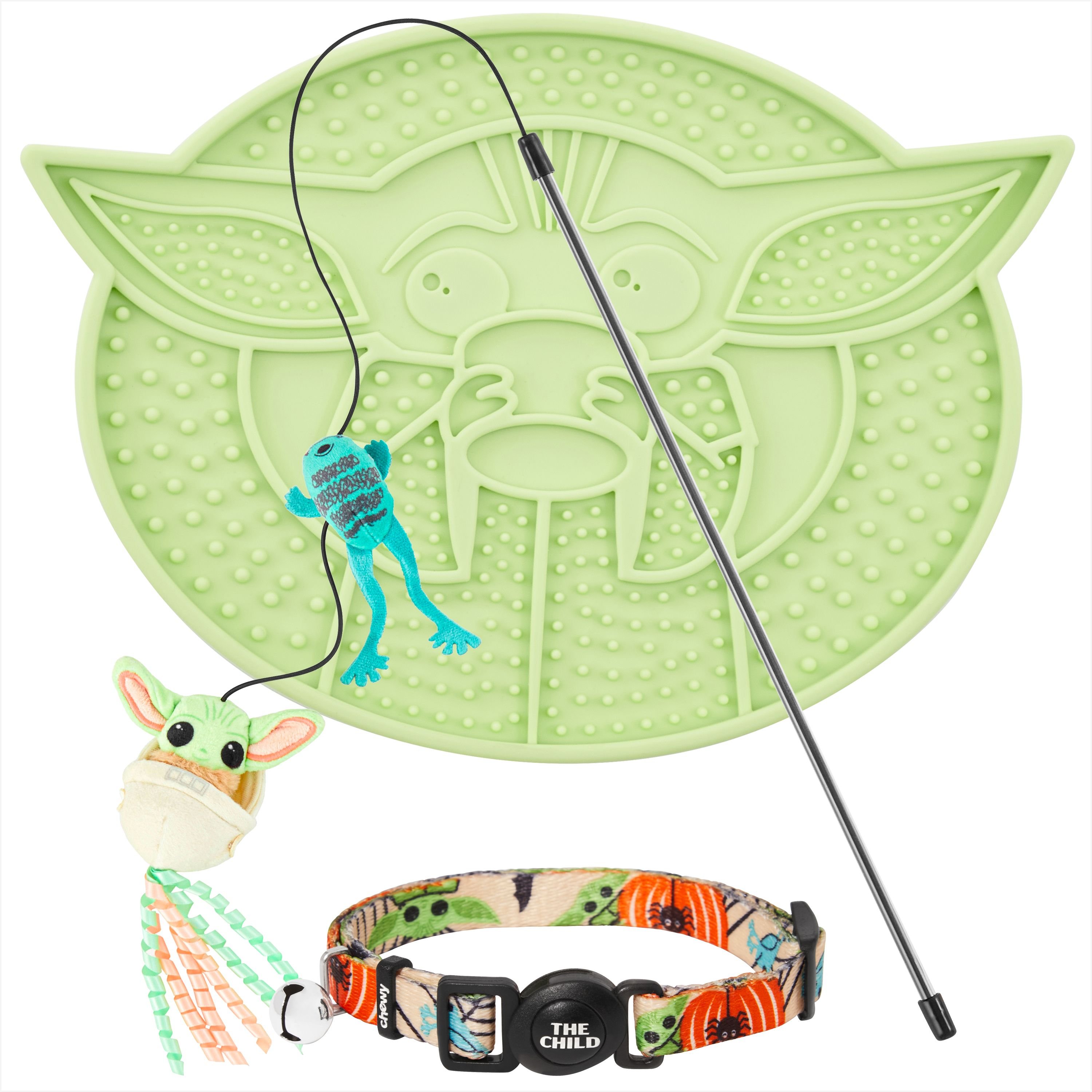 STAR WARS THE MANDALORIAN GROGU Teaser Wand Cat Toy with Catnip