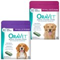 OraVet Hygiene for Medium Dogs + Dental Chews for Large & Giant Dogs
