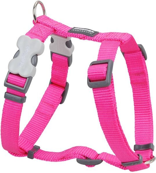 Red Dingo Classic Nylon Back Clip Dog Harness, Hot Pink, X-Small: 11.8 to 17.3-in chest slide 1 of 9