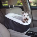 Snoozer Pet Products Console Lookout Dog Car Seat, Black Diamond, Small