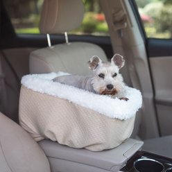 Snoozer Pet Products Console Lookout Dog Car Seat, Birch Diamond, Small slide 2 of 2