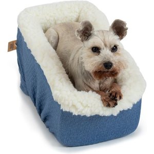 Snoozer Pet Products Console Lookout Dog Car Seat, Denim Diamond, Small