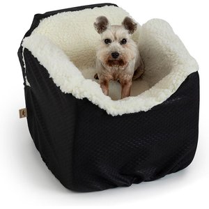 Snoozer Pet Products Lookout 1 Dog Car Seat, Black Diamond, Small