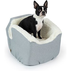 Snoozer Pet Products Lookout 1 Dog Car Seat, Stone Diamond, Small