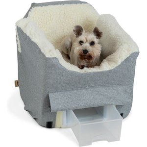 Snoozer Pet Products Lookout 2 Dog Car Seat, Stone Diamond, Small