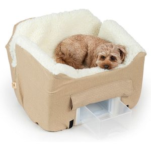 Snoozer Pet Products Lookout 2 Dog Car Seat, Birch Diamond, Medium