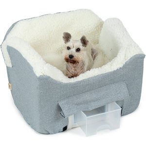 Snoozer Pet Products Lookout 2 Dog Car Seat, Stone Diamond, Medium