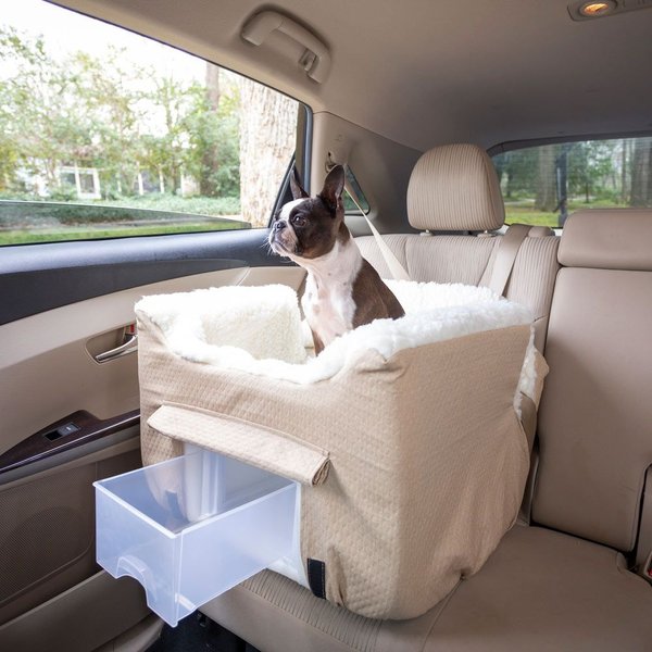 SNOOZER PET PRODUCTS Luxury Lookout II Micro Suede Dog & Cat Car Seat