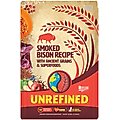 Earthborn Holistic Unrefined Smoked Bison w/Ancient Grains & Superfoods Dog Dry Food, 25-lb bag