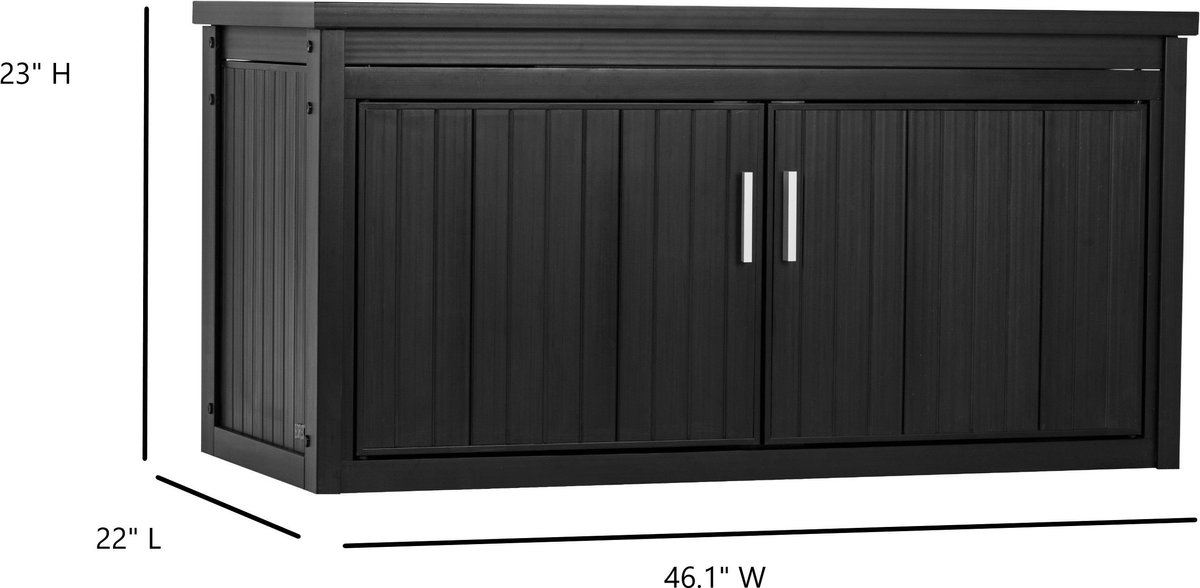 NEW AGE PET ECOFLEX LitterLoo Bench Cat Litter Box Cover Enclosure